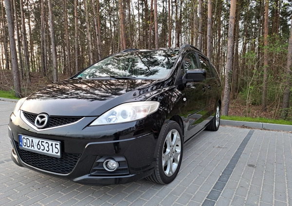 Mazda 5 cena 18900 przebieg: 252500, rok produkcji 2009 z Białogard małe 254